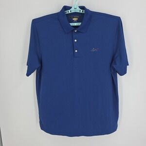 Greg Norman Play Dri‎ Royal Blue Men's Golf Shirt Size XL
